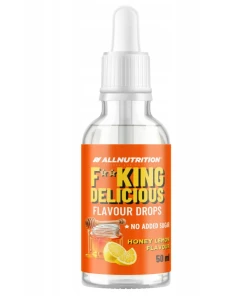 Allnutrition - Fitking Delicious Flavour Drops, Honey Lemon - 50 ml.