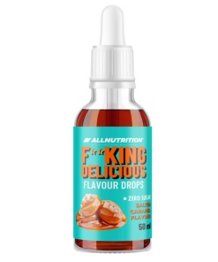 Allnutrition - Fitking Delicious Flavour Drops, Salted Caramel - 50 ml.