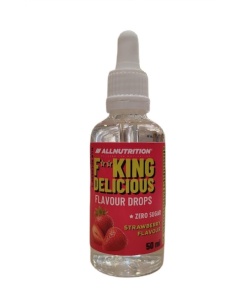 Allnutrition - Fitking Delicious Flavour Drops, Strawberry - 50 ml.