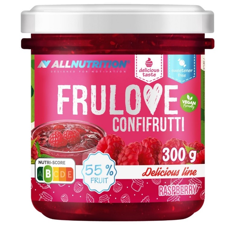 Allnutrition - Frulove Confifrutti, Raspberry - 300g