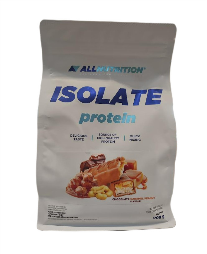 Allnutrition - Isolate Protein, Chocolate Caramel Peanut - 908g
