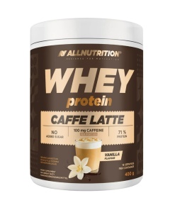 Allnutrition - Whey Protein Caffe Latte, Vanilla - 400g