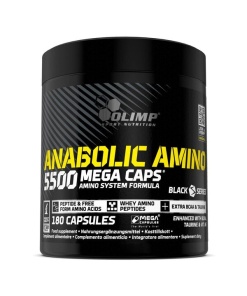 Anabolic Amino 5500, Mega Caps - 180 caps