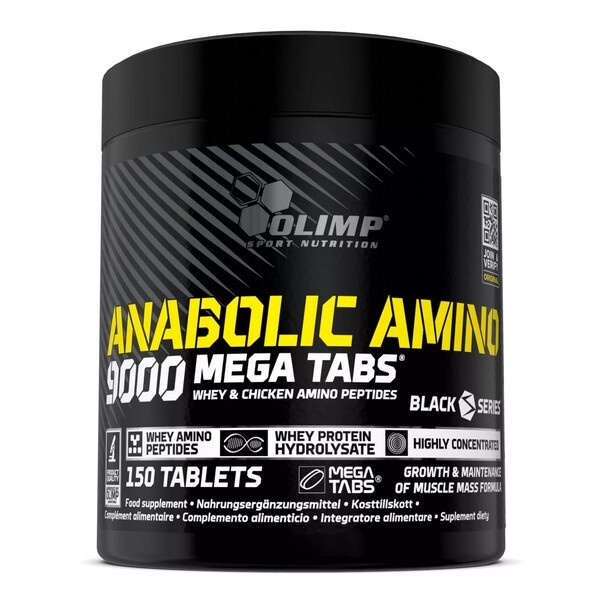Anabolic Amino 9000, Mega Tabs - 150 tabs