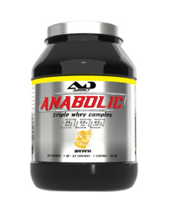 Anabolic Triple Whey Complex, Banana - 1000g
