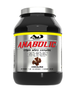 Anabolic Triple Whey Complex, Chocolate - 1000g