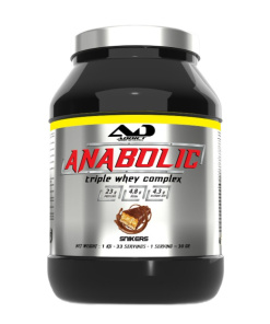 Anabolic Triple Whey Complex, Snikers - 1000g