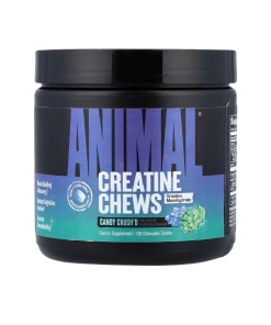 Animal Creatine Chews, Candy Crush'd - 120 chewable tablets