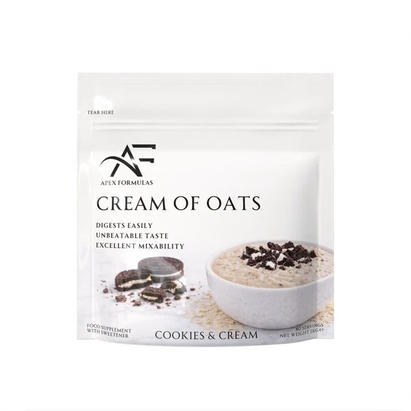 Apex Formulas - Cream of Oats, Cookies & Cream - 2000g