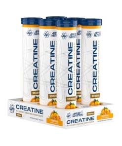 Applied Nutrition - Creatine Monohydrate Effervescent Tablets, Tropical - 6 x 16 tabs