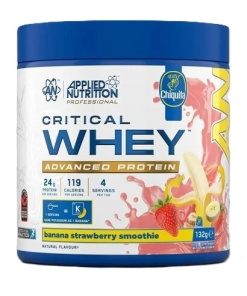 Applied Nutrition - Critical Whey, Banana Strawberry Smoothie - 132g (4 servings)