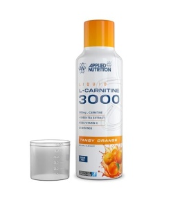 Applied Nutrition - L-Carnitine Liquid 3000, Tangy Orange (EAN 5056555204429) - 480 ml.