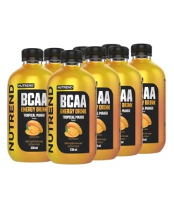 BCAA Energy Drink, Tropical Mango - 8 x 330 ml.