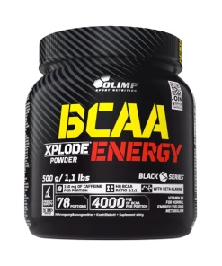 BCAA Xplode Energy, Fruit Punch (EAN 5901330093135) - 500g