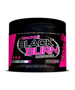 Black Burn Micronized, Green Apple - 300g