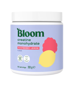 Bloom - Creatine Monohydrate, Raspberry Lemon - 203g