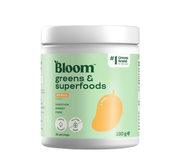 Bloom - Greens & Superfoods, Mango - 180g
