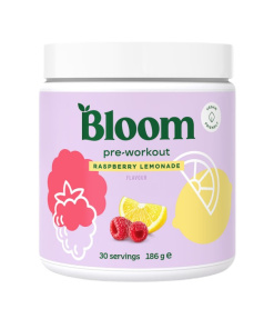Bloom - Pre-Workout, Raspberry Lemonade - 186g