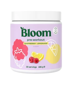 Bloom - Pre-Workout, Raspberry Lemonade - 186g