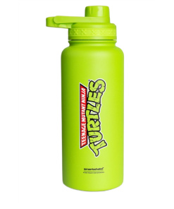 Bohtal Insulated Sports Bottle - TMNT, Classic Logo Green - 960 ml.