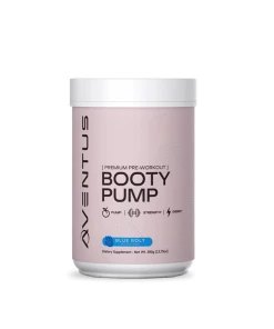 Booty Pump – korkealaatuinen treenin valmistelutuote, Blue Bolt – 390 g
