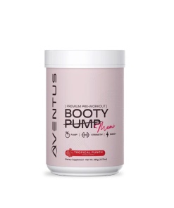 Booty Pump - Premium Pre-Workout, Mami Tropical Punch - 390g