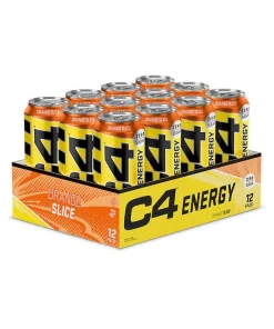 Bevanda energetica C4 Explosive, gusto fetta d'arancia - 12 x 500 ml.