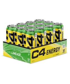 Bevanda energetica C4 Explosive, Twisted Limeade - 12 x 500 ml.