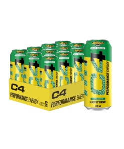 C4 Performance Energy, Millions Apple - 12 x 500 ml.