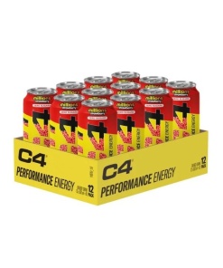 C4 Performance Energy, Millions Strawberry - 12 x 500 ml.