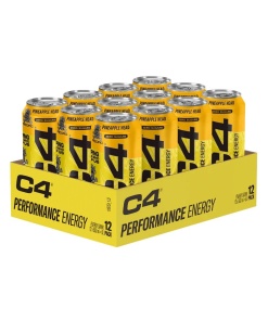 C4 Performance Energy, Pineapple Head - 12 x 500 ml.
