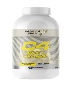 C4 Whey Protein, Vanilla Bean - 1587g