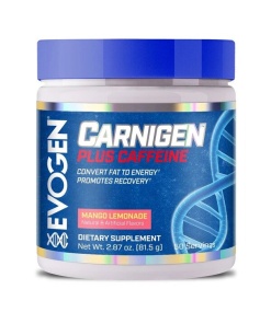 Carnigen Plus Caffeine, Mango Lemonade - 81g