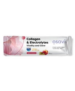 Collagen Electrolytes Vitality and Glow, Apple & Rhubarb - 10g (1 serving)