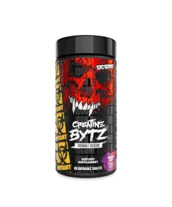 Creatine Bytz Chewables, Berried Alive - 80 chewables