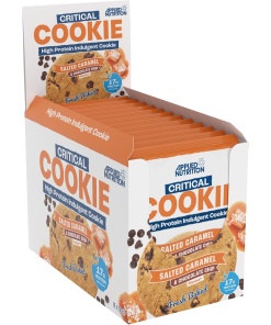 Critical Cookie, Salted Caramel & Chocolate Chip - 12 x 73g