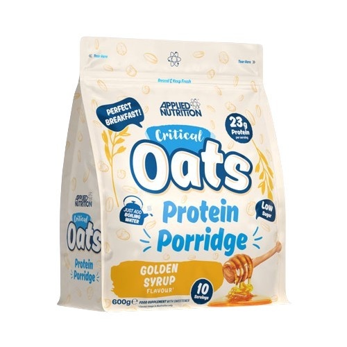 Critical Oats Protein Porridge, Golden Syrup - 600g