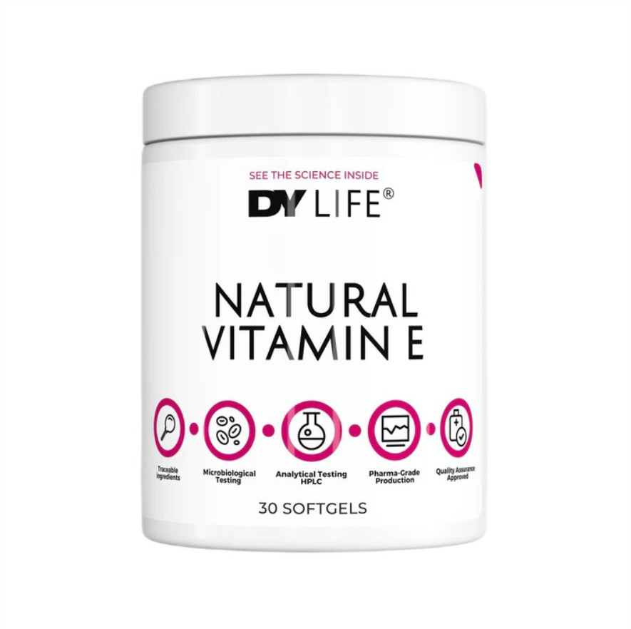 Dorian Yates - DY LIFE Natural Vitamin E - 30 softgels