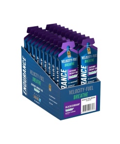 Endurance Breathe Isotonic Energy Gel, Blackcurrant - 20 x 60g