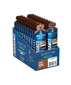 Endurance Breathe Isotonic Energy Gel, Cola - 20 x 60g