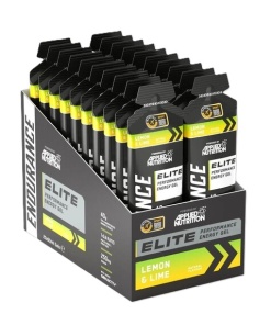 Endurance Elite Performance Energy Gel, Lemon & Lime - 20 x 60 ml.