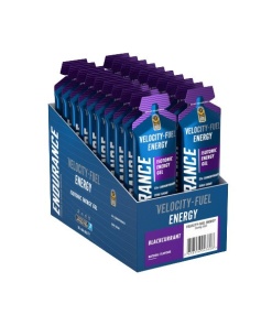Endurance Energy Isotonic Energy Gel, Blackcurrant - 20 x 60g