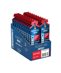 Endurance Energy Isotonic Energy Gel, Fruit Burst - 20 x 60g