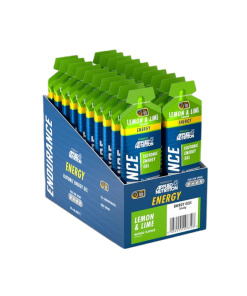 Endurance Energy Isotonic Energy Gel, Lemon & Lime - 20 x 60g