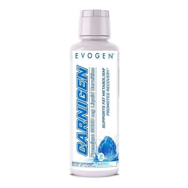 Evogen - Carnigen Liquid, Blue Razz - 473 ml.