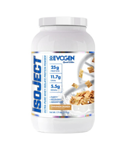 Evogen - IsoJect, Cinnamon Crunch (EAN 810121056691) - 775g