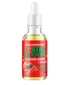 Fitking Delicious Flavour Drops, Baked Apple with Cinnamon - 50 ml.