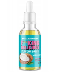 Fitking Delicious Flavour Drops, Coconut - 50 ml.