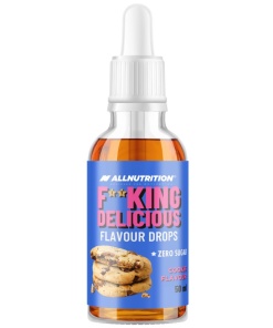 Fitking Delicious Flavour Drops, Cookie - 50 ml.