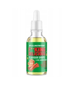 Fitking Delicious Flavour Drops, Cookie Crunch Cinnamon - 50 ml.